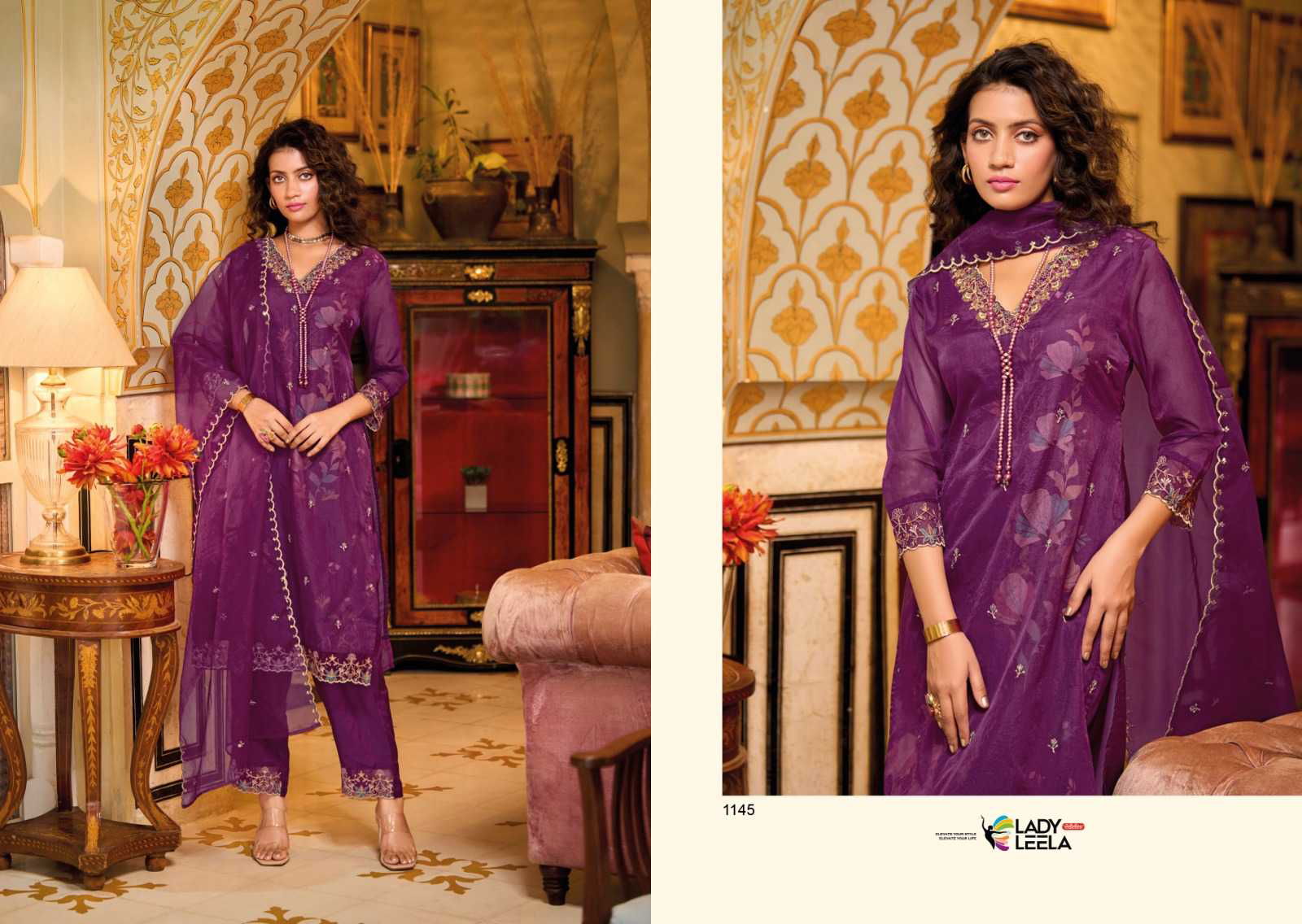 Ayesha By Lady Leela Designer Printed Kurti With Bottom Dupatta Wholesale Market In Surat